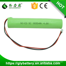 NI-CD sc 4.8v 1600mah rechargeable battery wholesale pricenicd sc 1300mah rechargeable battery